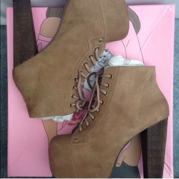 Jeffrey Campbell Shoes - Jeffery Campbell taupe Litas
